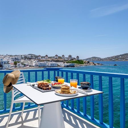 Mykonos Town ブルートピア スイーツ Bed & Breakfast エクステリア 写真