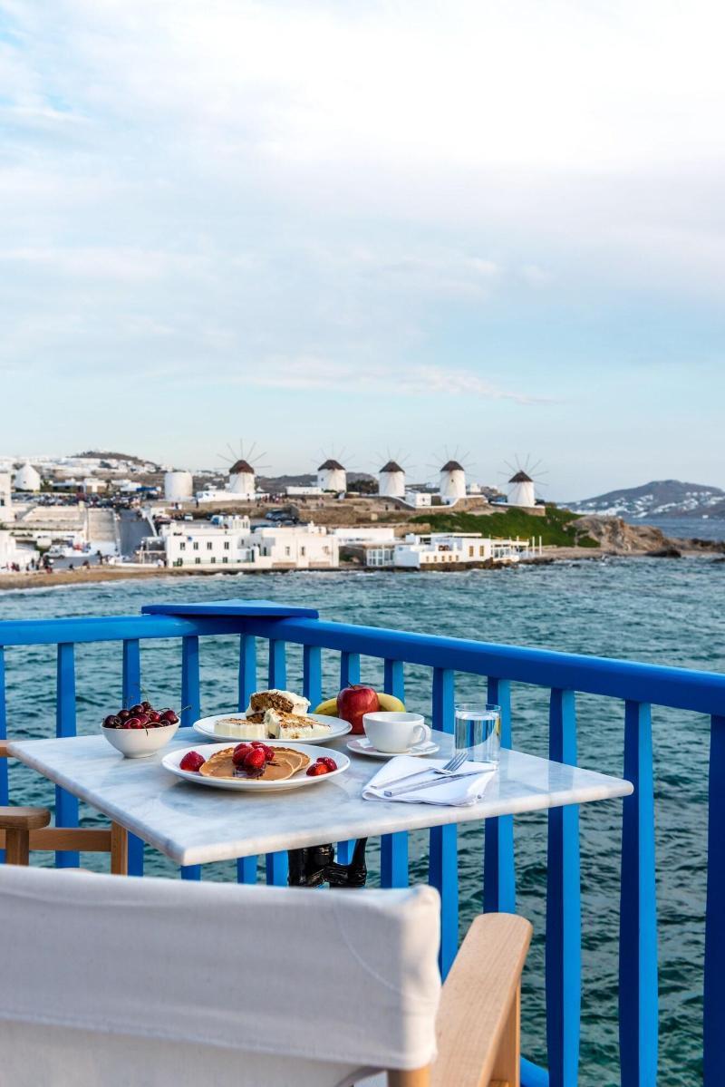 Mykonos Town ブルートピア スイーツ Bed & Breakfast エクステリア 写真