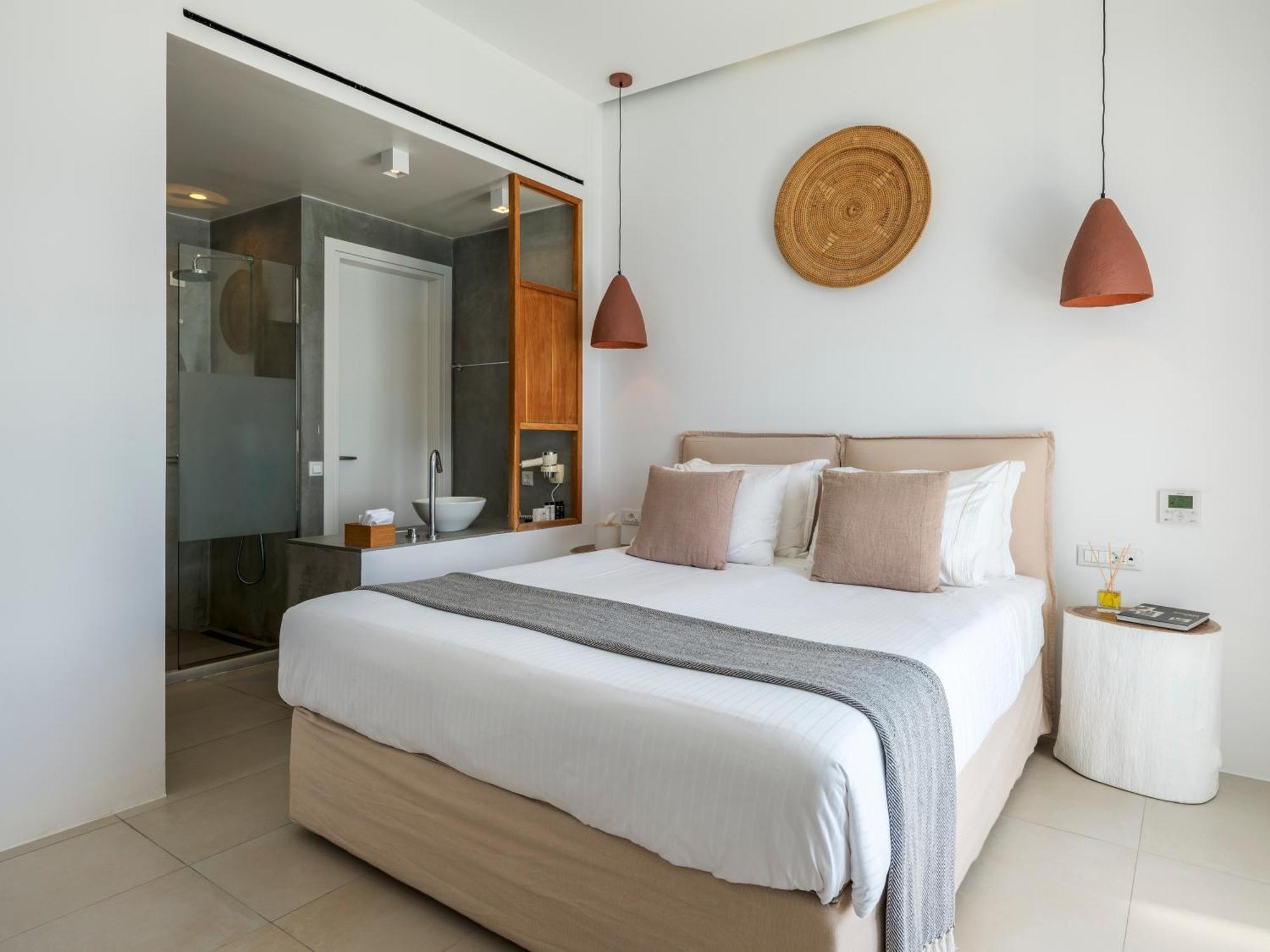Mykonos Town ブルートピア スイーツ Bed & Breakfast エクステリア 写真