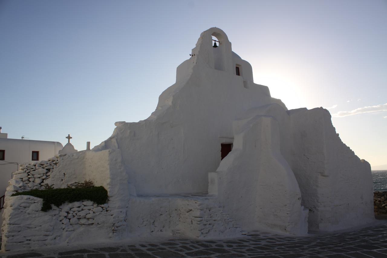 Mykonos Town ブルートピア スイーツ Bed & Breakfast エクステリア 写真